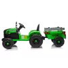 LEAN CARS CH9959B accu-tractor met aanhanger lichtgroen 24V