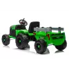 LEAN CARS CH9959B accu-tractor met aanhanger lichtgroen 24V