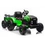 LEAN CARS CH9959B accu-tractor met aanhanger lichtgroen 24V
