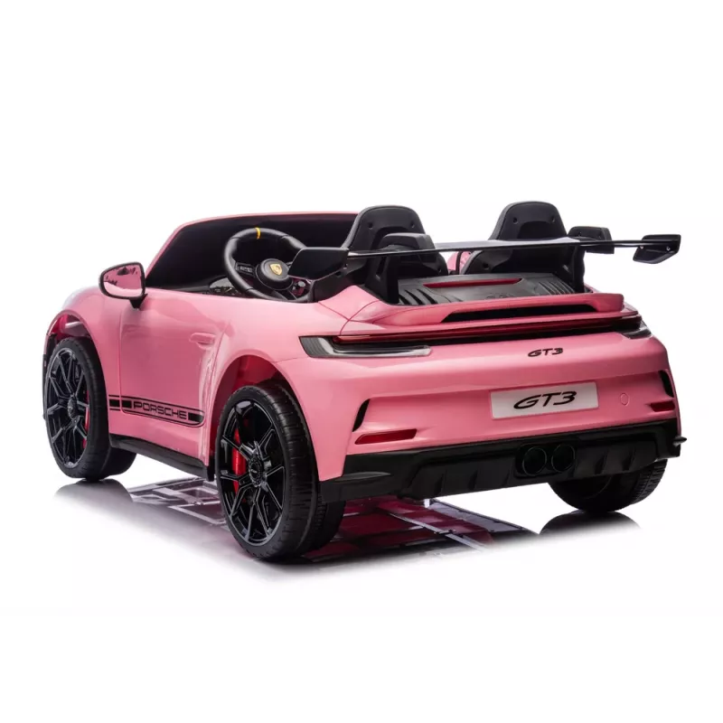 LEAN CARS DK-P911 Porsche GT3 roze elektrische kinderauto