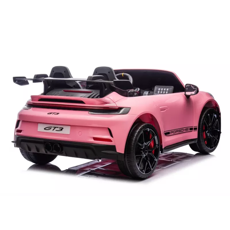 LEAN CARS DK-P911 Porsche GT3 roze elektrische kinderauto