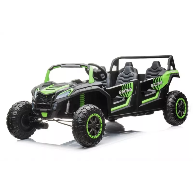 LEAN CARS Elektrische ride-on buggy A033 4x4 24V Groen