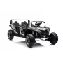 LEAN CARS Elektrische ride-on buggy A033 4x4 24V Wit