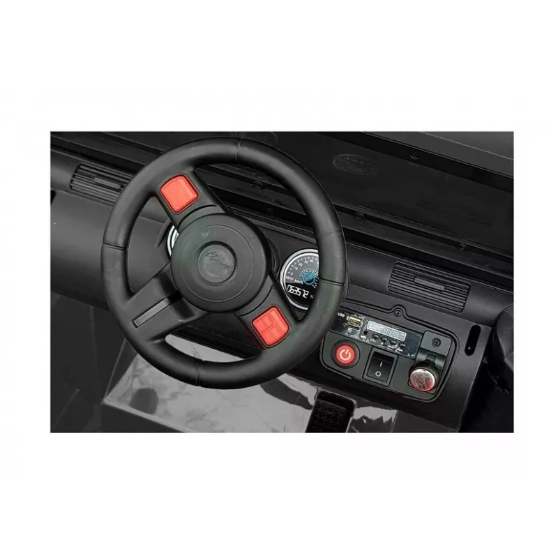 LEAN CARS elektrische kinderauto WXE-1688 4x4 wit