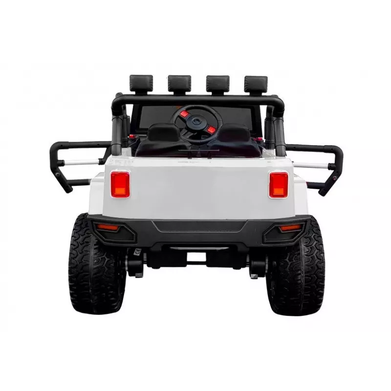 LEAN CARS elektrische kinderauto WXE-1688 4x4 wit
