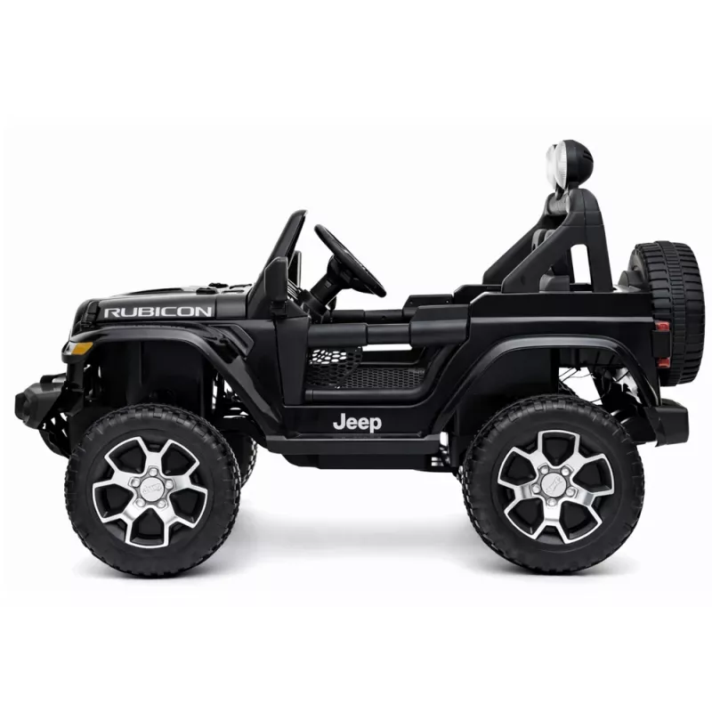 LEAN CARS Elektrische Jeep Rubicon 4x4 Zwart