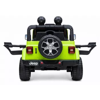 LEAN CARS Elektrische Jeep Rubicon 4x4 Groen