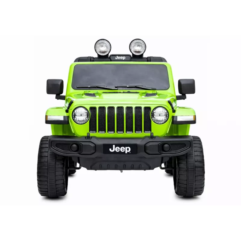 LEAN CARS Elektrische Jeep Rubicon 4x4 Groen