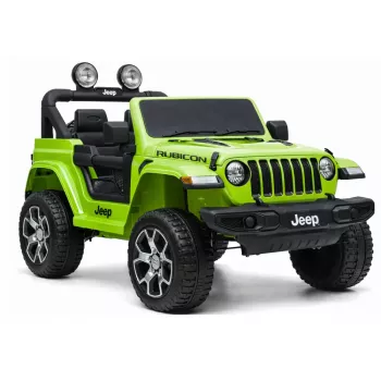 LEAN CARS Elektrische Jeep Rubicon 4x4 Groen