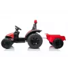 LEAN CARS Elektrische traptractor HZB-200 met aanhanger Rood