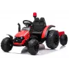 LEAN CARS Elektrische traptractor HZB-200 met aanhanger Rood