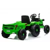 LEAN CARS Elektrische tractor met aanhanger CH9959 Groen