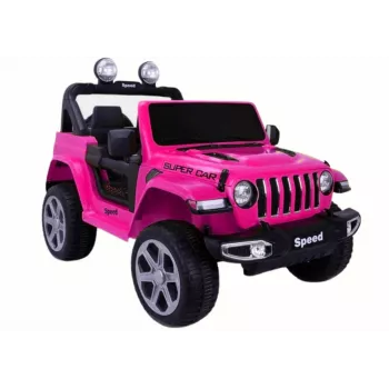 LEAN CARS FT-938 roze gelakt 4x4 accuvoertuig