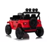 LEAN CARS Jeep Rubicon DK-JWR558 24V rode accu-aangedreven auto