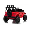 LEAN CARS Jeep Rubicon DK-JWR558 24V rode accu-aangedreven auto