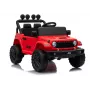 LEAN CARS Jeep Rubicon DK-JWR558 24V rode accu-aangedreven auto