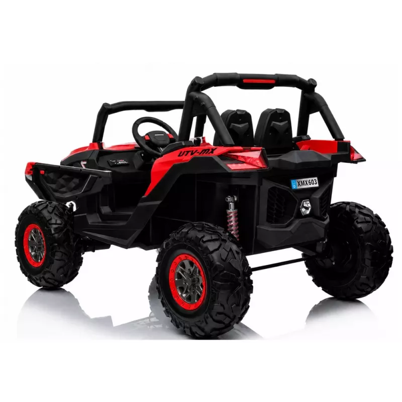 LEAN CARS Jeep XMX rood - elektrische kinderauto