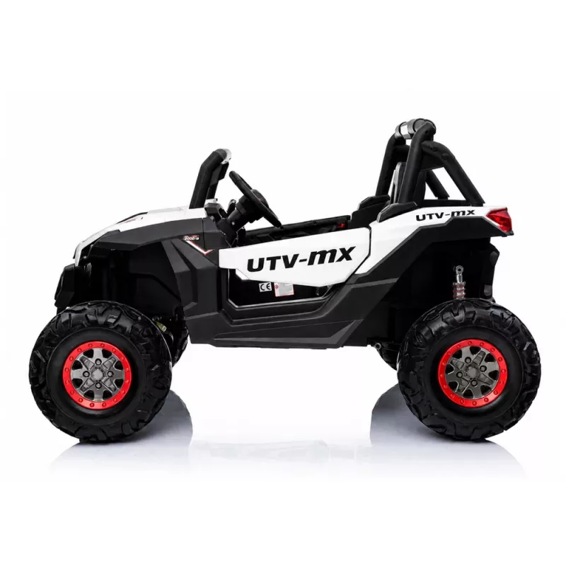 LEAN CARS Jeep XMX wit - elektrische kinderauto