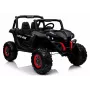 LEAN CARS Jeep XMX603 elektrische kinderauto - zwart met MP4