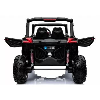 LEAN CARS Jeep XMX603 elektrische kinderauto - wit met MP4