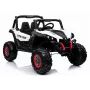 LEAN CARS Jeep XMX603 elektrische kinderauto - wit met MP4