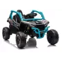 LEAN CARS Kawasaki JS330 24V 5Ah zwart en blauw accu-auto