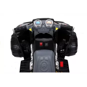 LEAN CARS Medium Quad zwart - elektrisch kindervoertuig