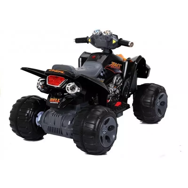 LEAN CARS Medium Quad zwart - elektrisch kindervoertuig