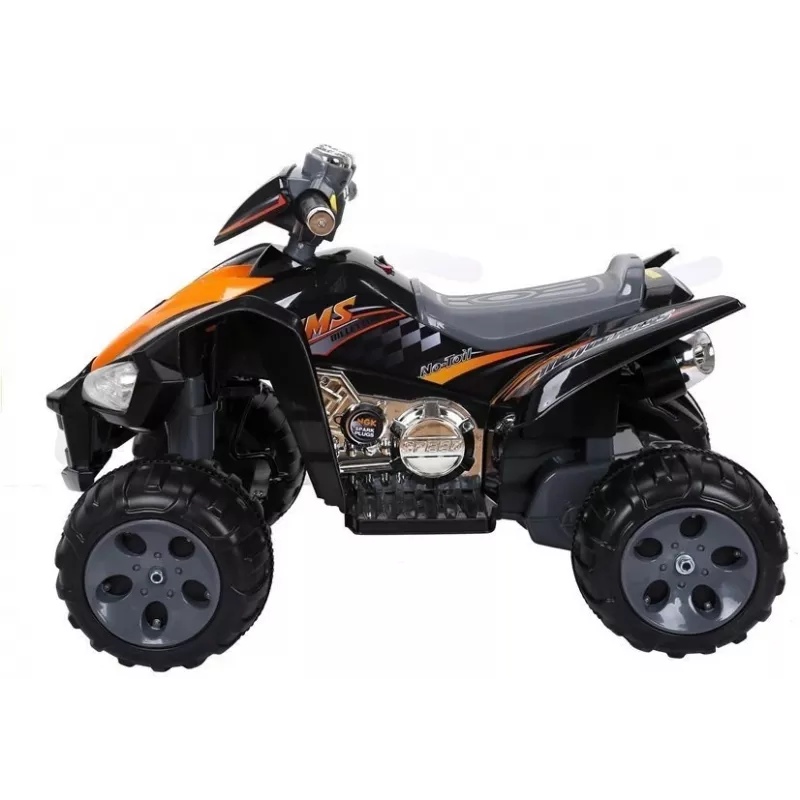 LEAN CARS Medium Quad zwart - elektrisch kindervoertuig