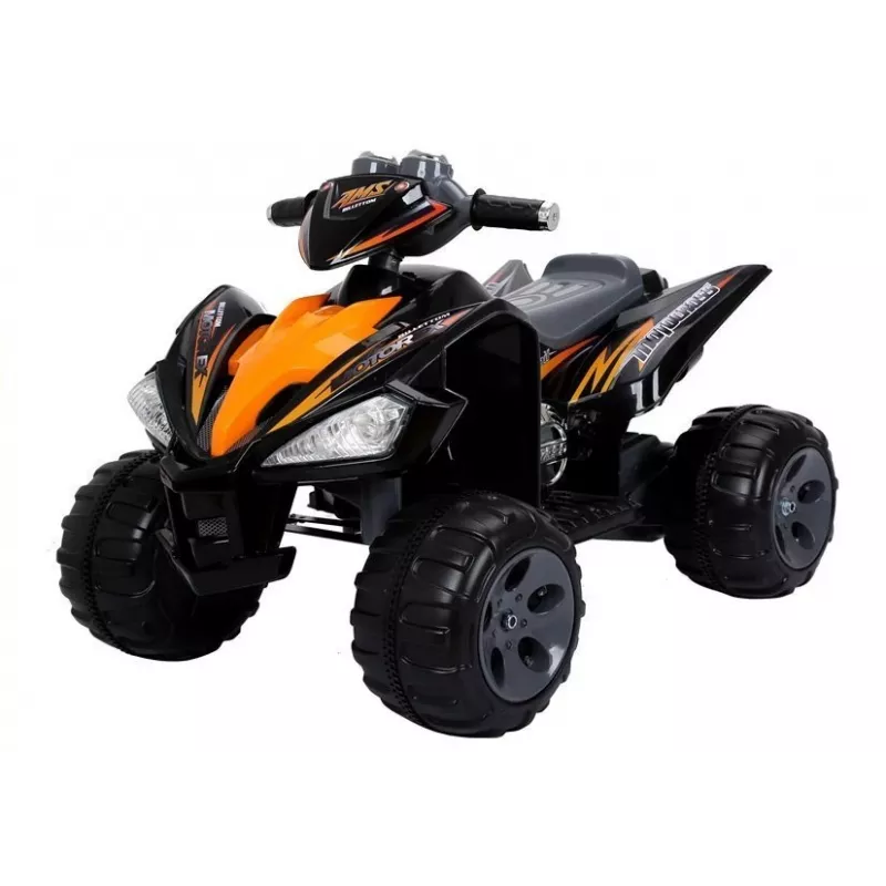 LEAN CARS Medium Quad zwart - elektrisch kindervoertuig