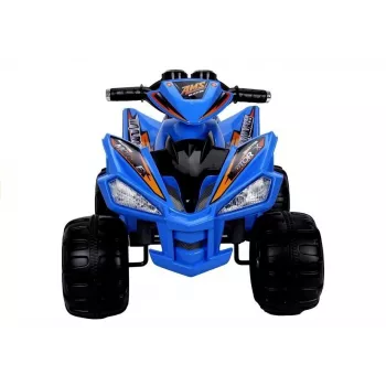 LEAN CARS Medium Quad blauw - elektrische kinderquad