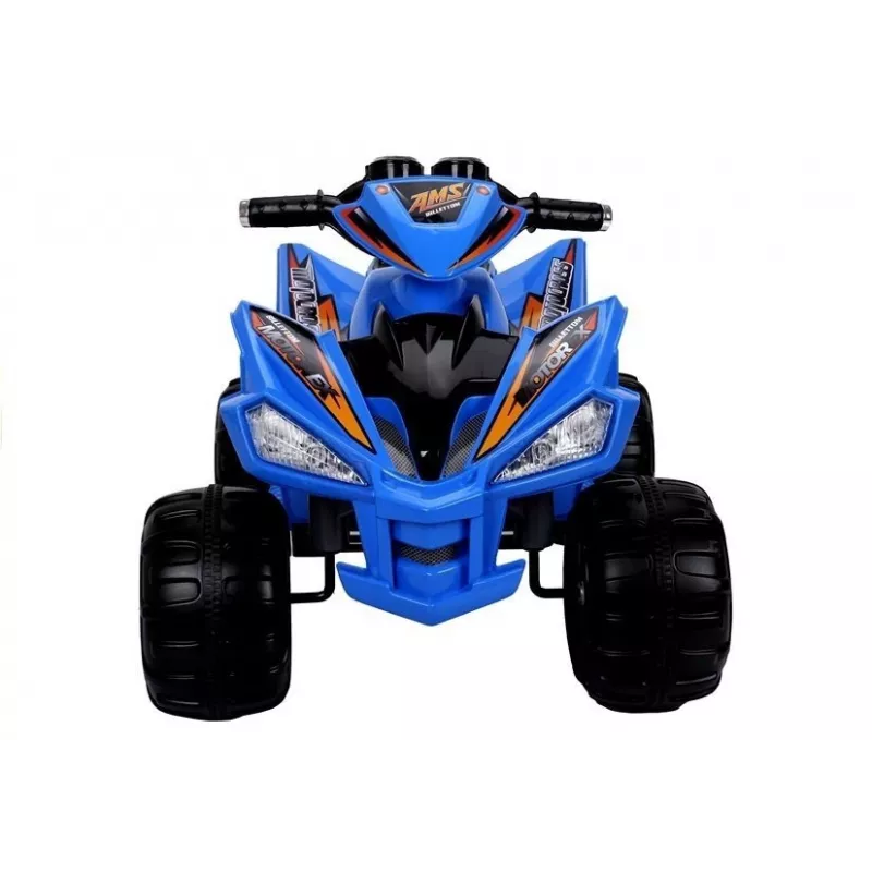 LEAN CARS Medium Quad blauw - elektrische kinderquad