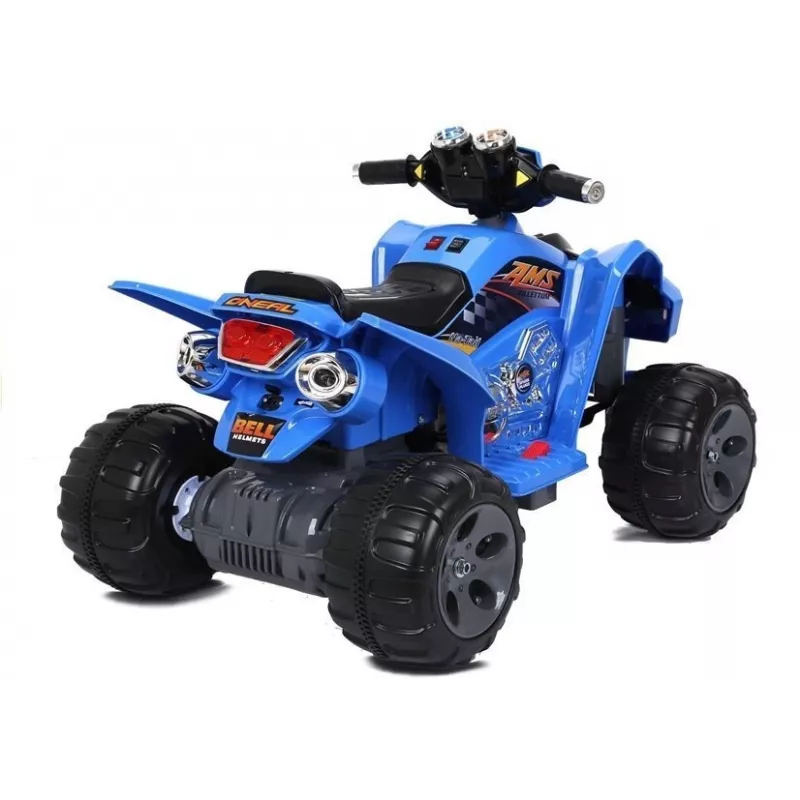 LEAN CARS Medium Quad blauw - elektrische kinderquad