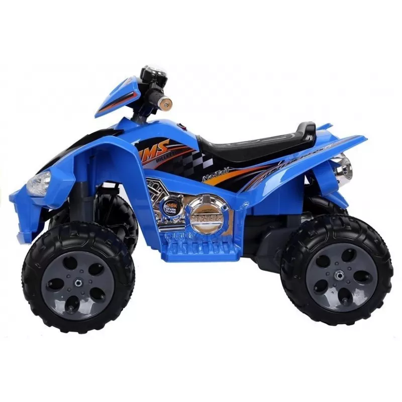 LEAN CARS Medium Quad blauw - elektrische kinderquad