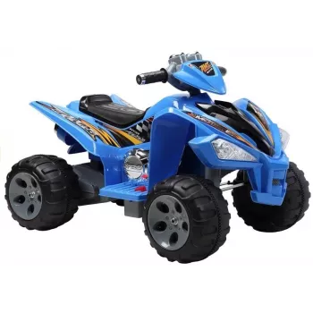 LEAN CARS Medium Quad blauw - elektrische kinderquad