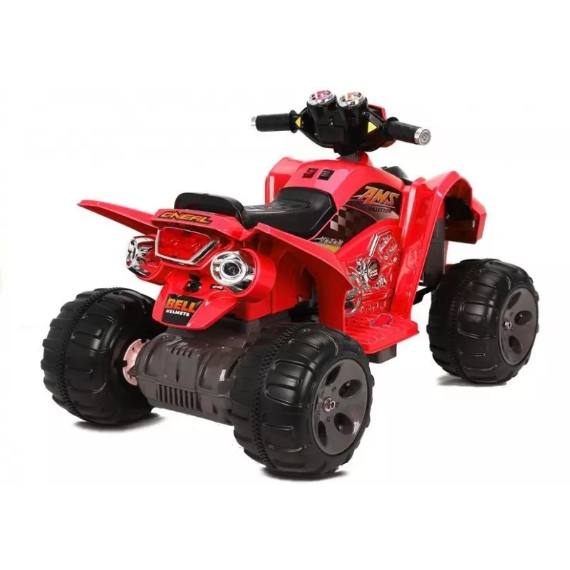 LEAN CARS Medium Quad rood - elektrische kinderquad