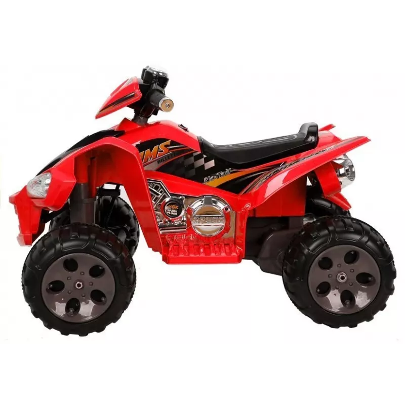 LEAN CARS Medium Quad rood - elektrische kinderquad