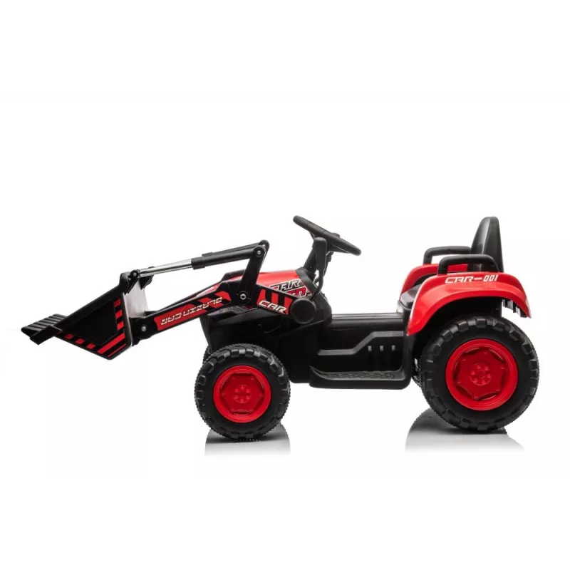 LEAN CARS Oplaadbare tractor met bak BW-X002A Rood