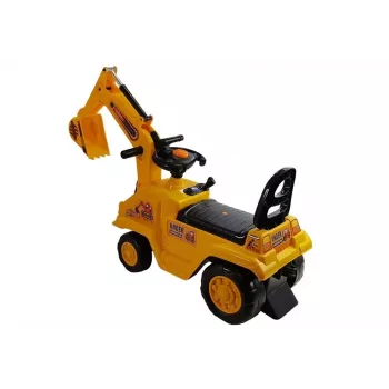 LEAN CARS kinder-graafmachine met beweegbare arm en potje 4814