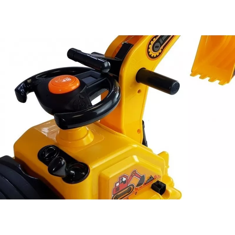LEAN CARS kinder-graafmachine met beweegbare arm en potje 4814