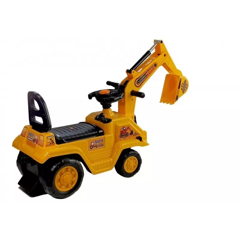 LEAN CARS kinder-graafmachine met beweegbare arm en potje 4814