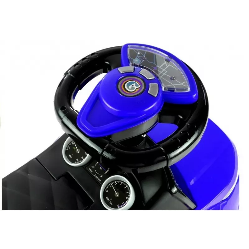 LEAN CARS peuter loopauto 613W blauw geluid licht
