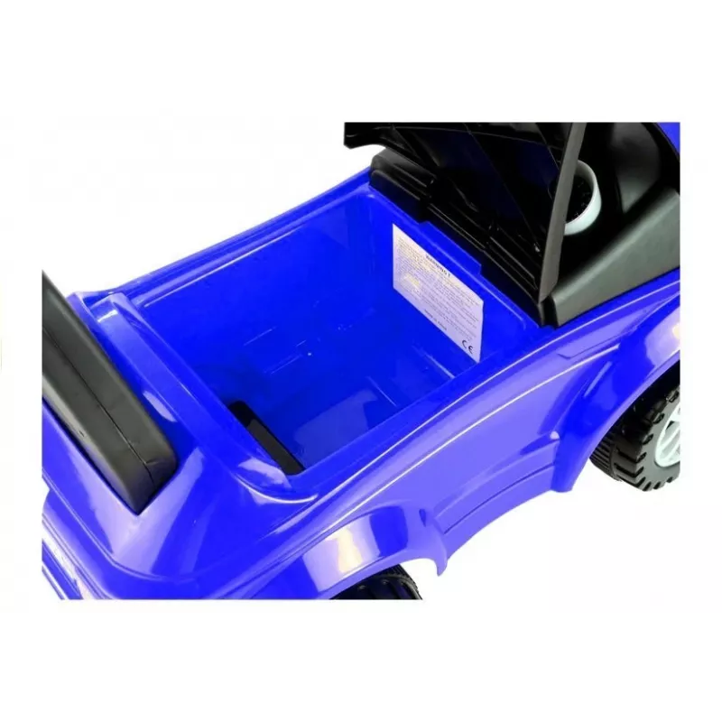 LEAN CARS peuter loopauto 613W blauw geluid licht