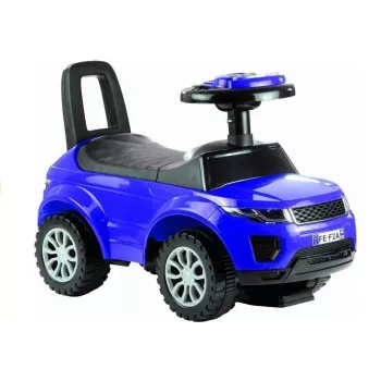 LEAN CARS peuter loopauto 613W blauw geluid licht