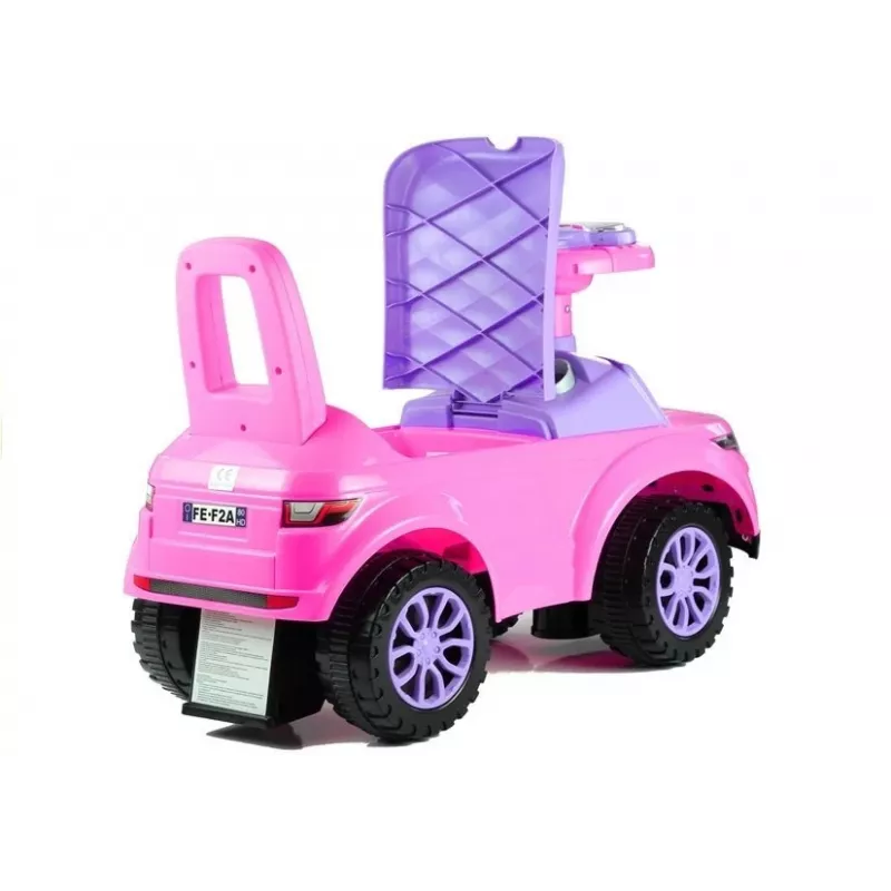 LEAN CARS Toddlers Ride On 613W roze met geluid en licht