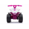 LEAN CARS TR1805 Elektrische quad om op te zitten Wit-Roze