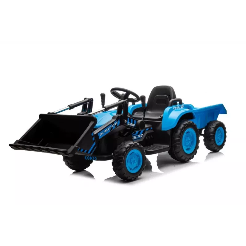 LEAN CARS Tractor met schep BW-X002A Blauw
