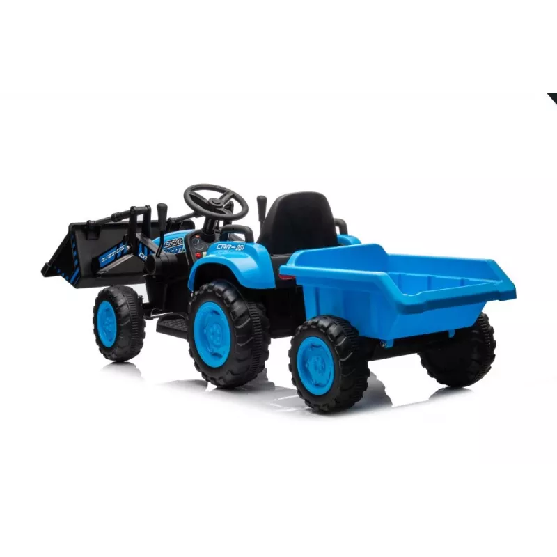 LEAN CARS Tractor met schep BW-X002A Blauw