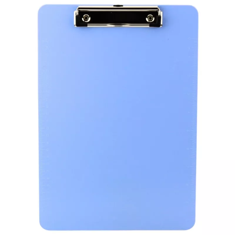 LEAN klembord schrijf liniaal A4 kunststof blauw