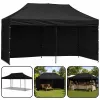 LEAN Express partytent catering bedrijfspaviljoen zwart 3x6 m